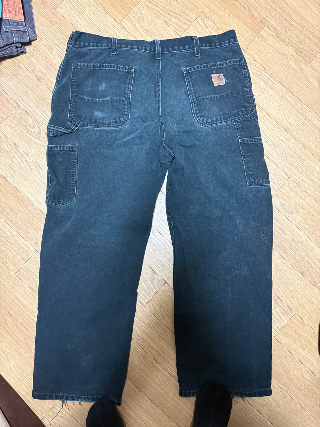 칼하트 카펜터 팬츠 b11 blk 38x30 상품이미지3