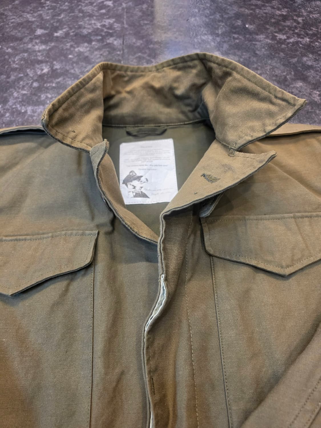 MacArthur 브랜드의 M-1943 필드 자켓입니다(OG) 상품이미지7