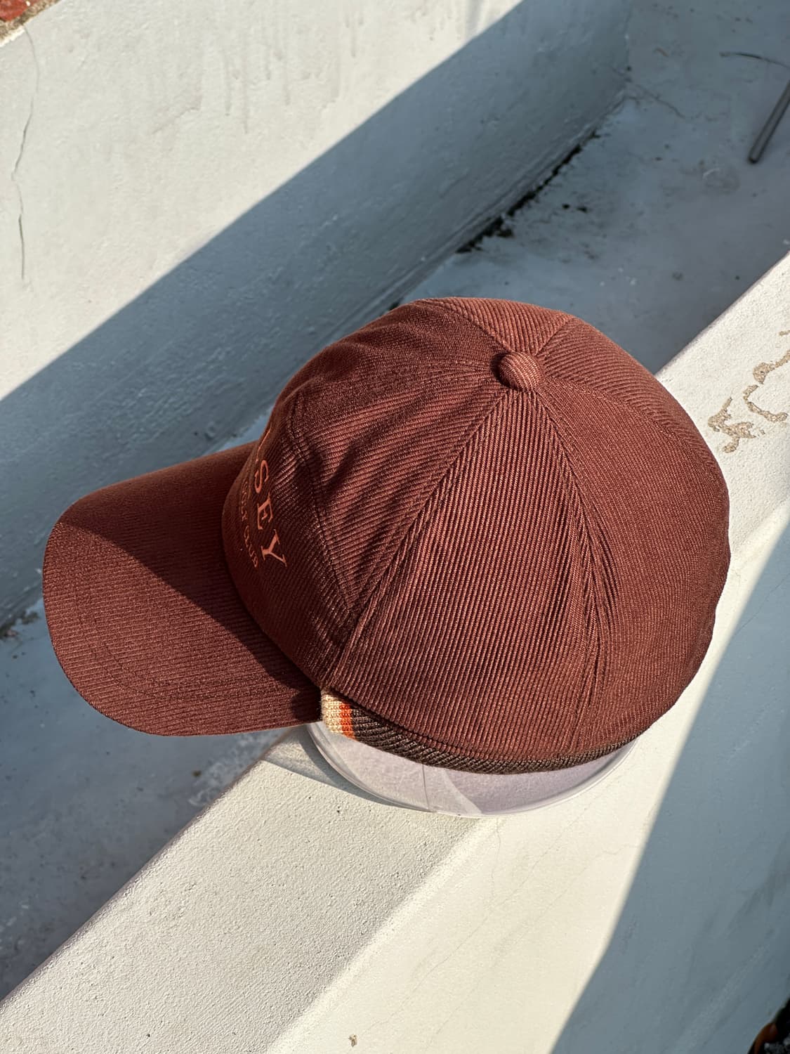 [M] wolsey 울시 골프 클럽 브라운 볼캡 모자 상품이미지3