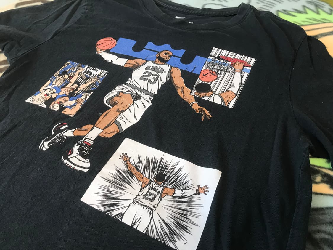 NIKE 르브론 X 망가 티셔츠 상품이미지2