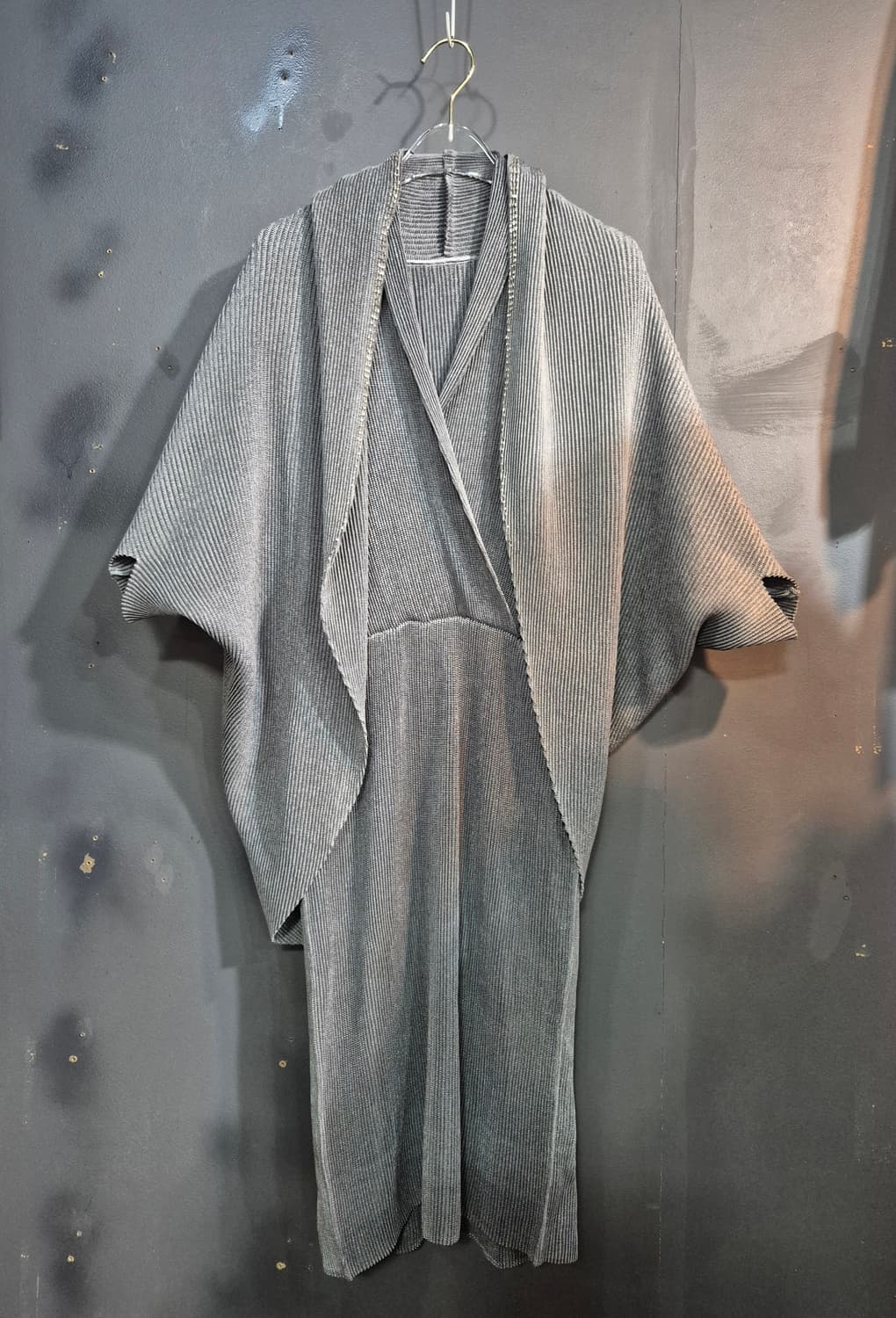 일본 플리츠 원피스 가디건 세트 M 55 66 새상품 상품이미지1