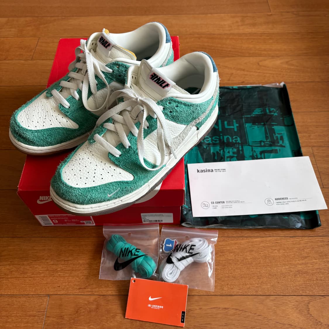 [270] 나이키 덩크로우 카시나 넵튠그린 카시나덩크 상품이미지1