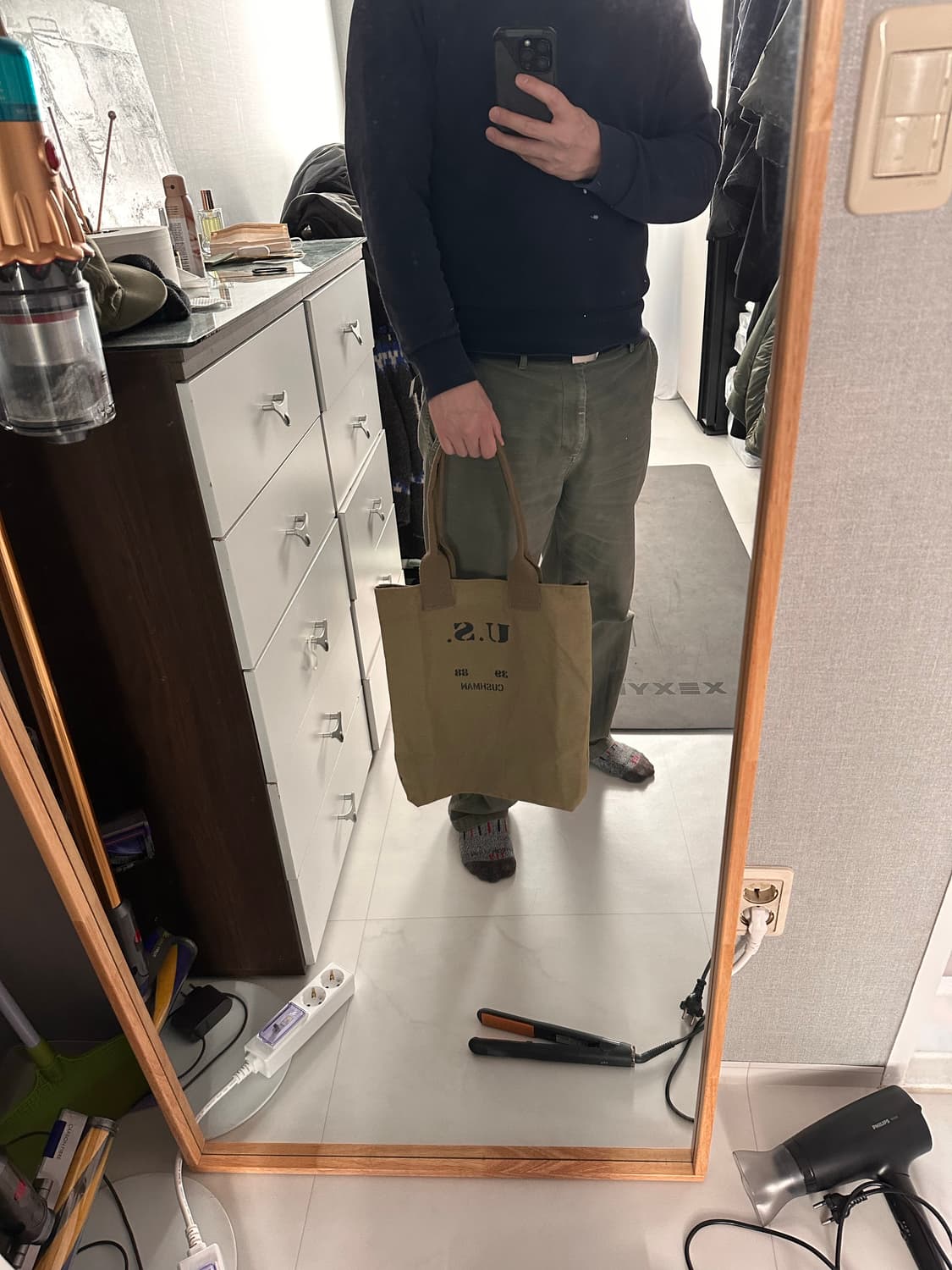 쿠쉬맨 토트백 상품이미지2