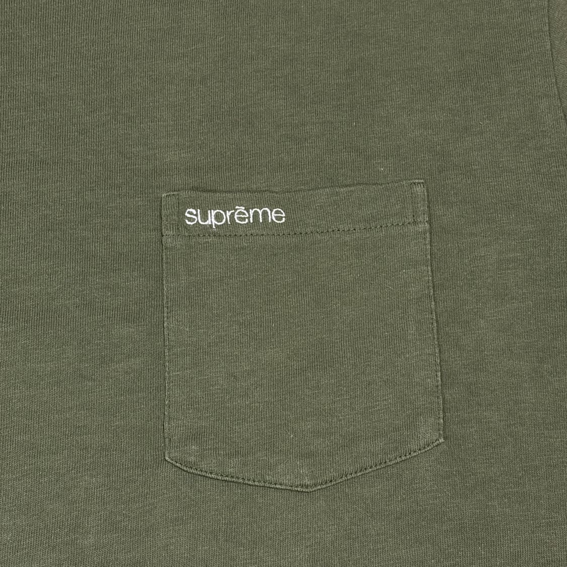 슈프림 올리브 포켓 반팔 티셔츠 상품이미지3