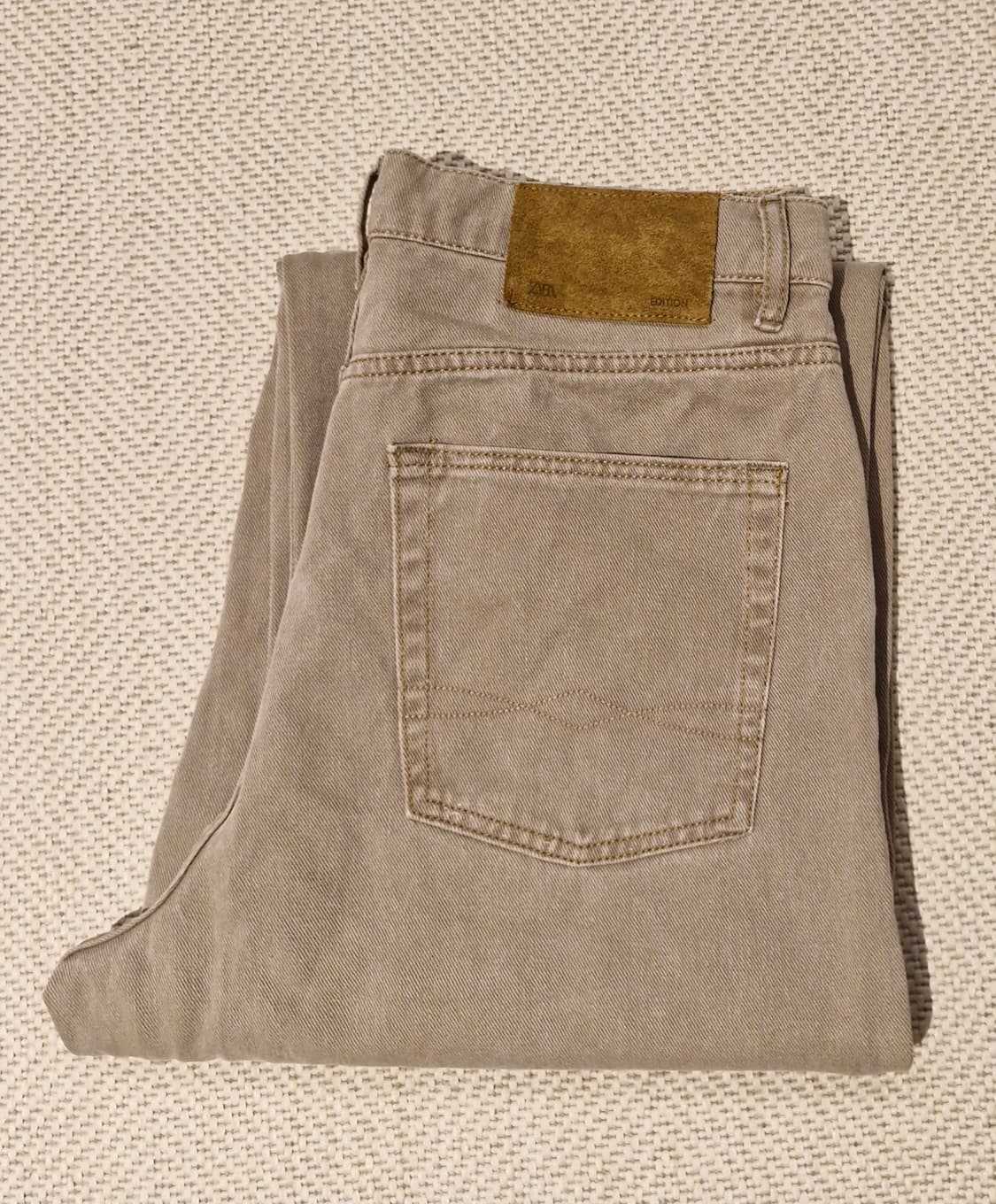 자라 리미티드 에디션 릴랙스드 핏 데님팬츠  상품이미지2