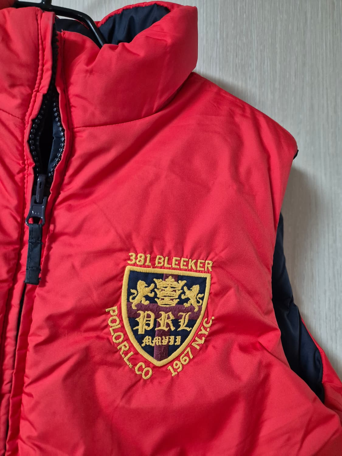 폴로 랄프로렌 다운 패딩 조끼 여성 55 양면베스트 리버시블 상품이미지7