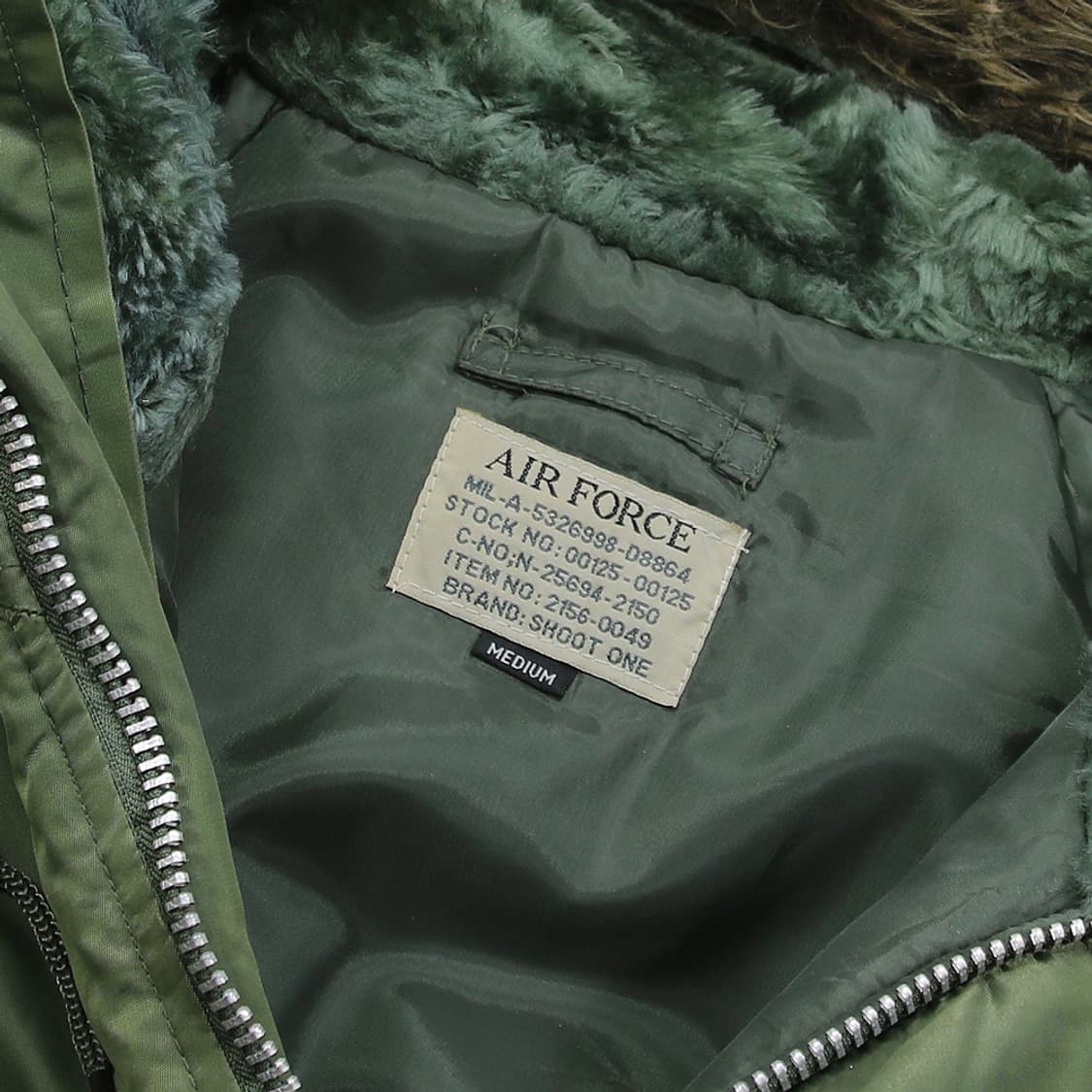 (착용컷) N-3B 점퍼 (남성용 100) 상품이미지4