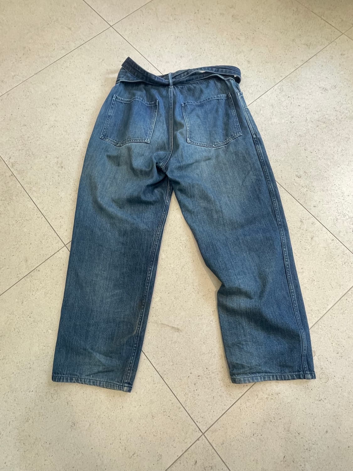 코모리 벨티드 데님  상품이미지2