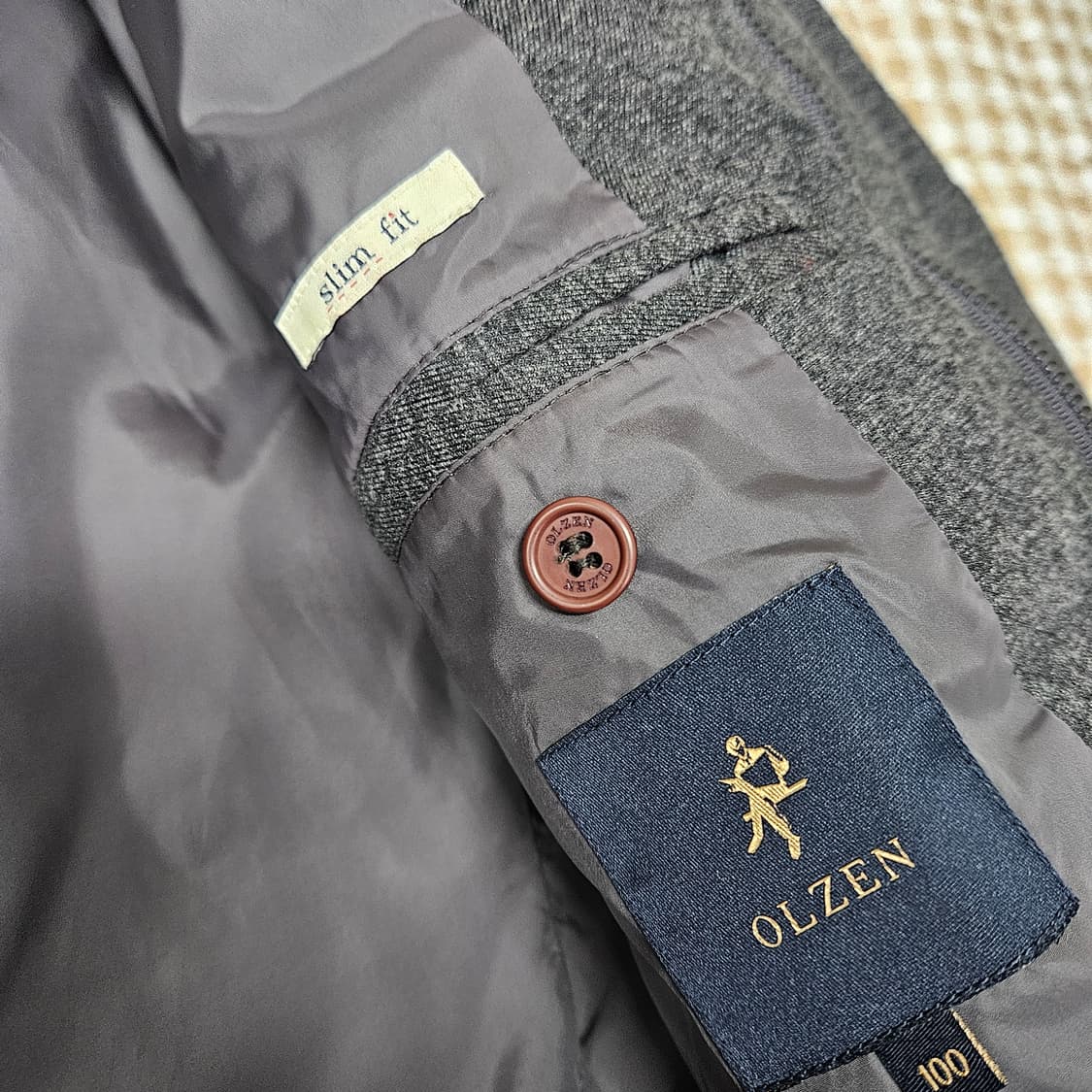 올젠 오리털 패딩자켓 남자100 상품이미지7