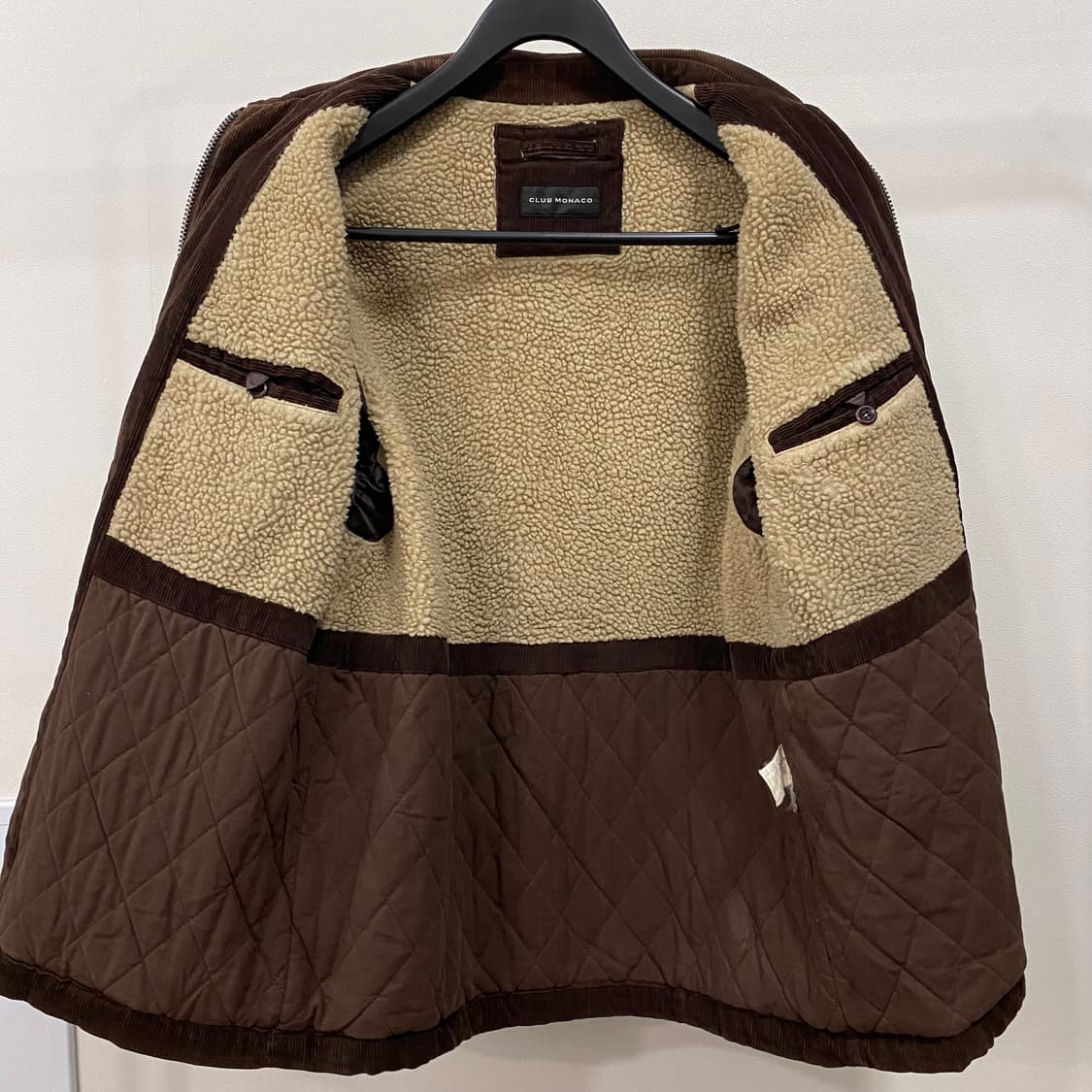 클럽모나코 코듀로이 셰르파 자켓 상품이미지6