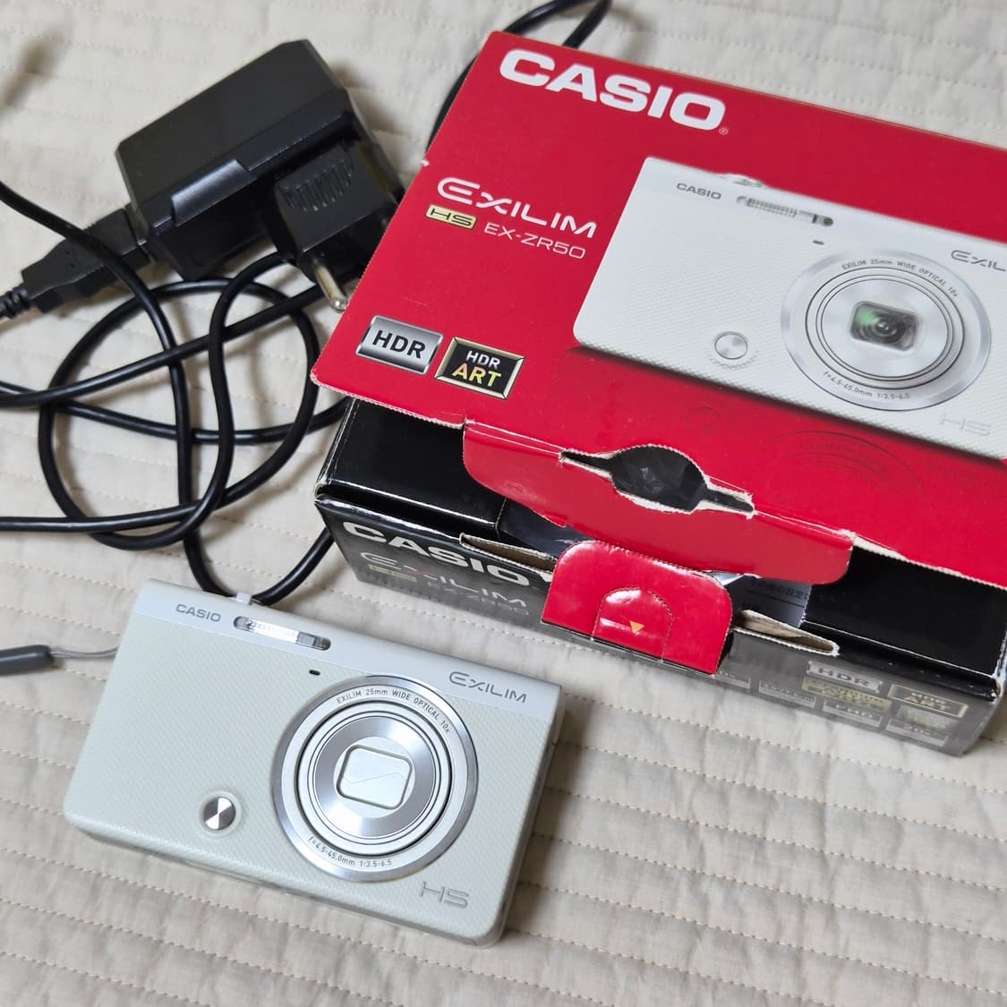 미품 풀박) 카시오 엑슬림 zr50 Casio Exilim zr50 상품이미지6