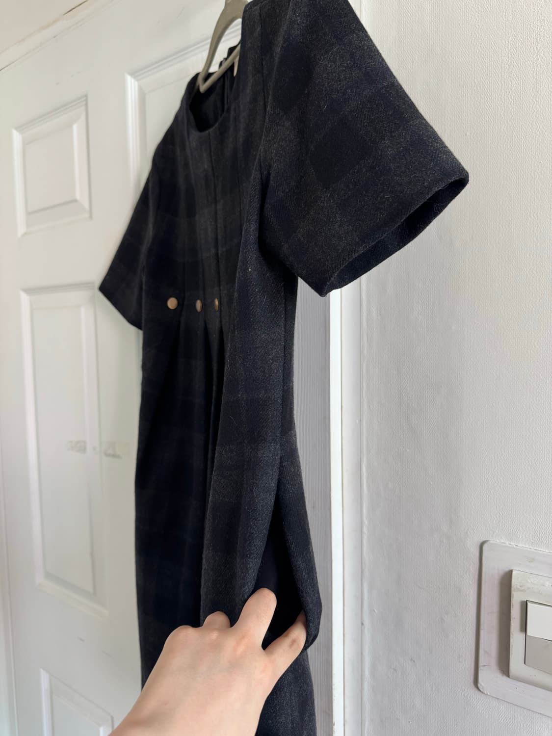 유돈 초이 반팔 드레스 상품이미지4