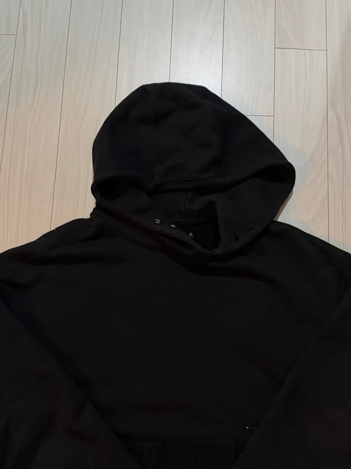 25FW 아더에러 블랙 후드티 Product 37 XL 상품이미지2