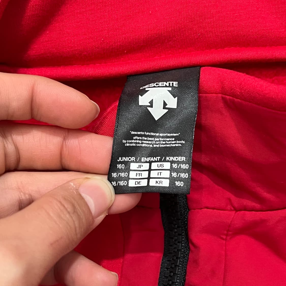 [우먼90-95] 데상트스키 집업 상품이미지4