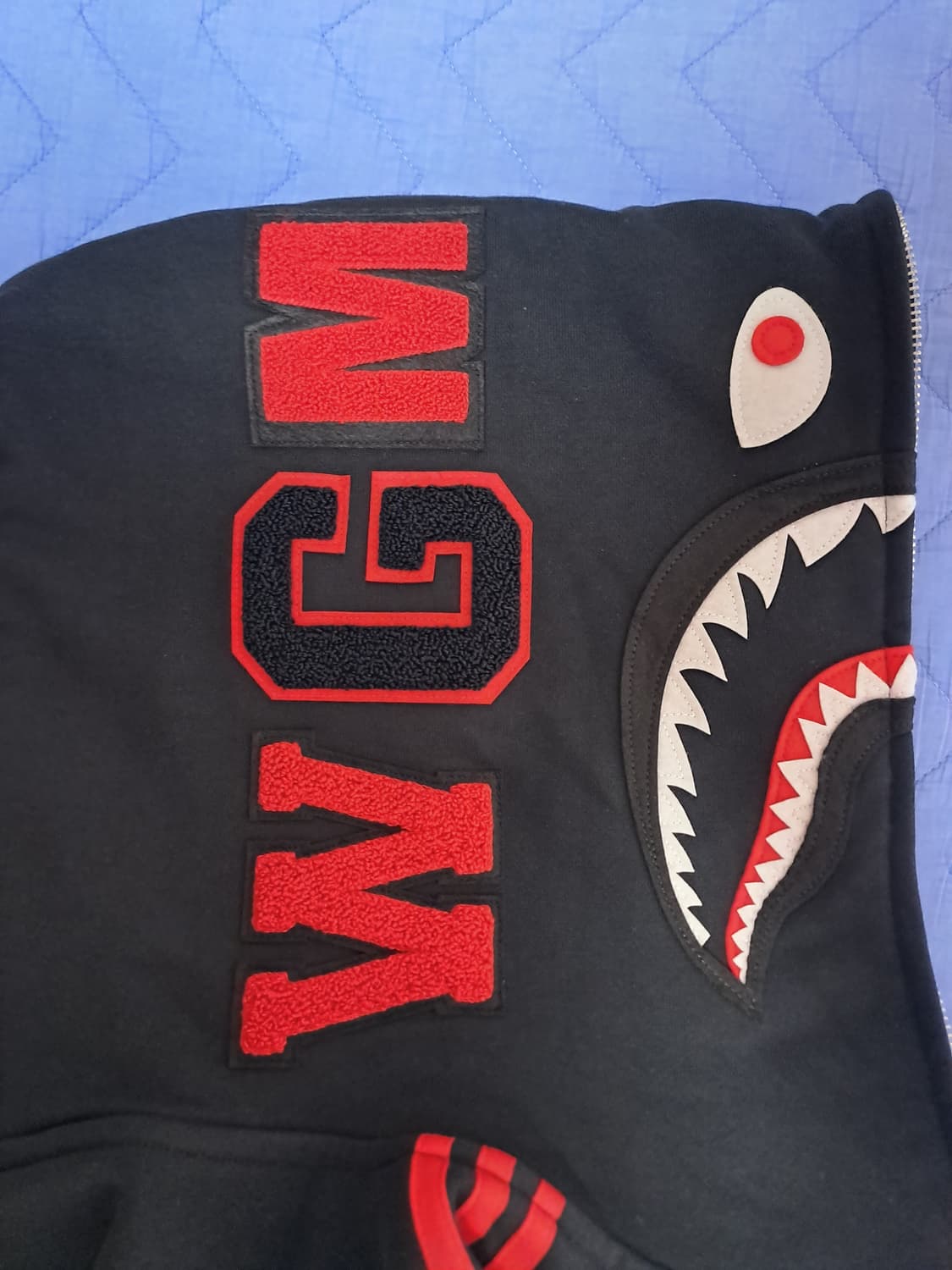 베이프아다다스 샤크후드집업 3xl xxxl 상품이미지10