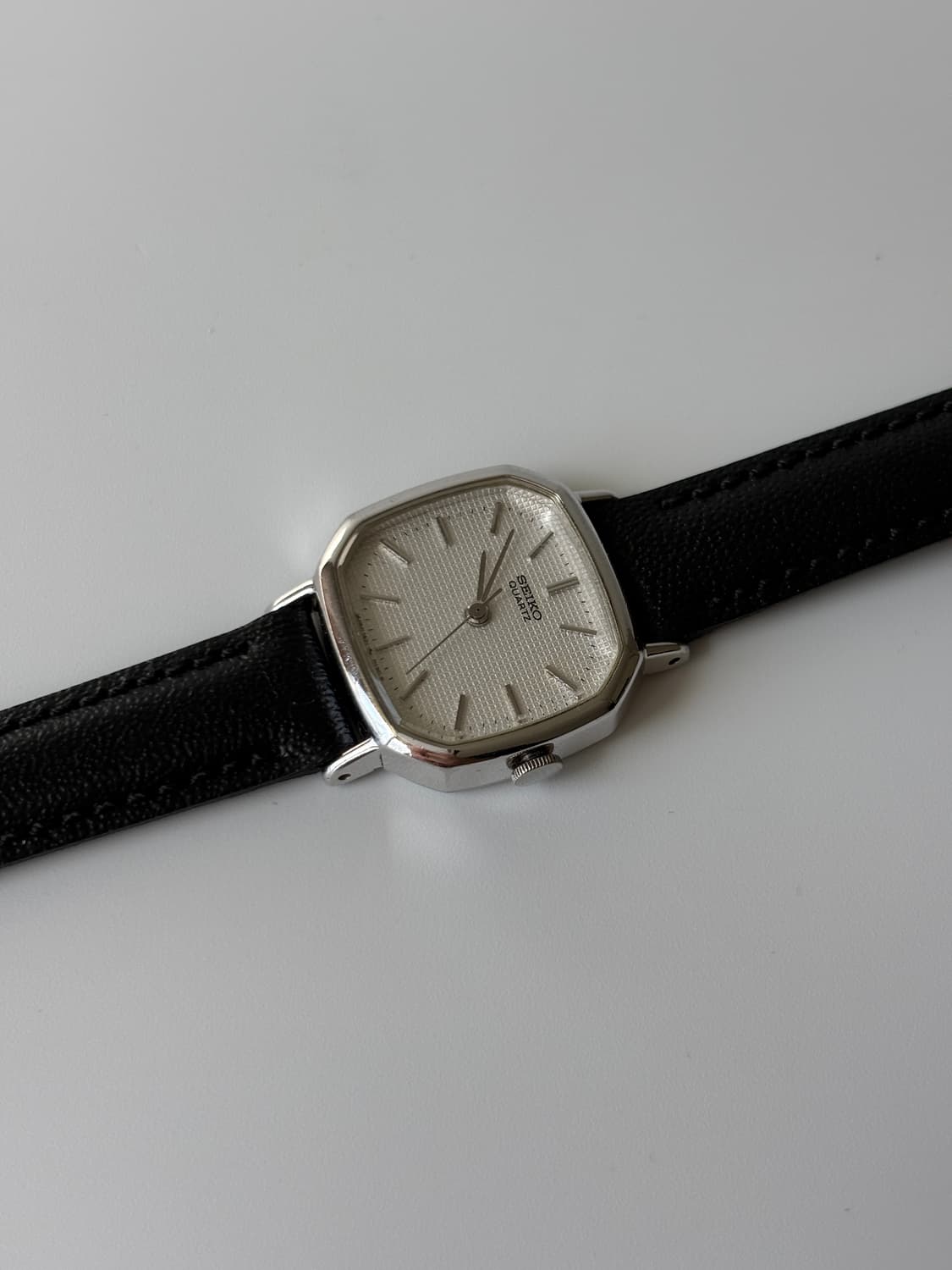 1980s Silver Square Ladies Quartz 상품이미지3