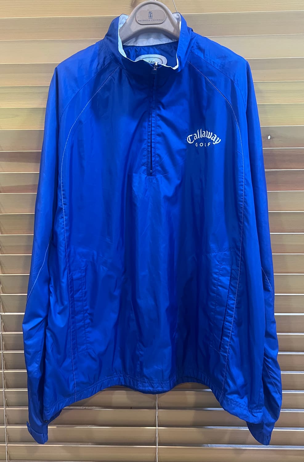 캘러웨이 골프 블루 아노락바람막이 상품이미지1