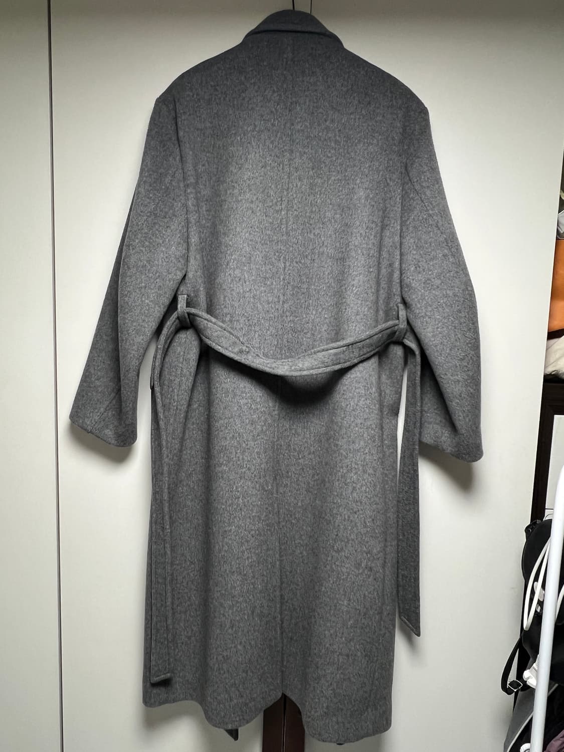 (M) 아모멘토 싱글 코트 그레이23fw 상품이미지7