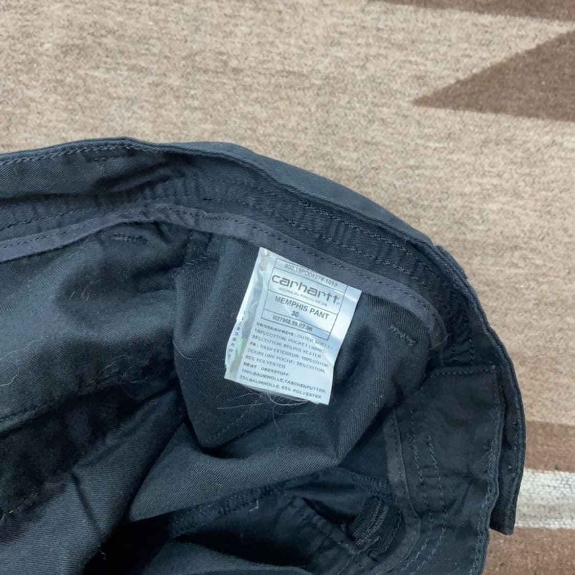 [30인치] 칼하트 멤피스 치노팬츠 상품이미지5