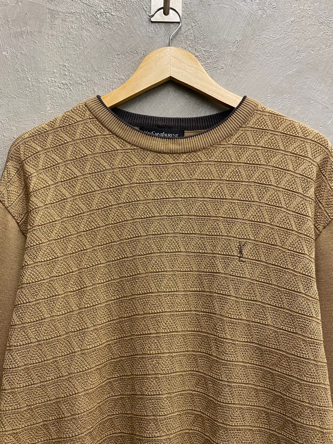 [100] 90s YSL 입생로랑 빈티지 울 니트 상품이미지2