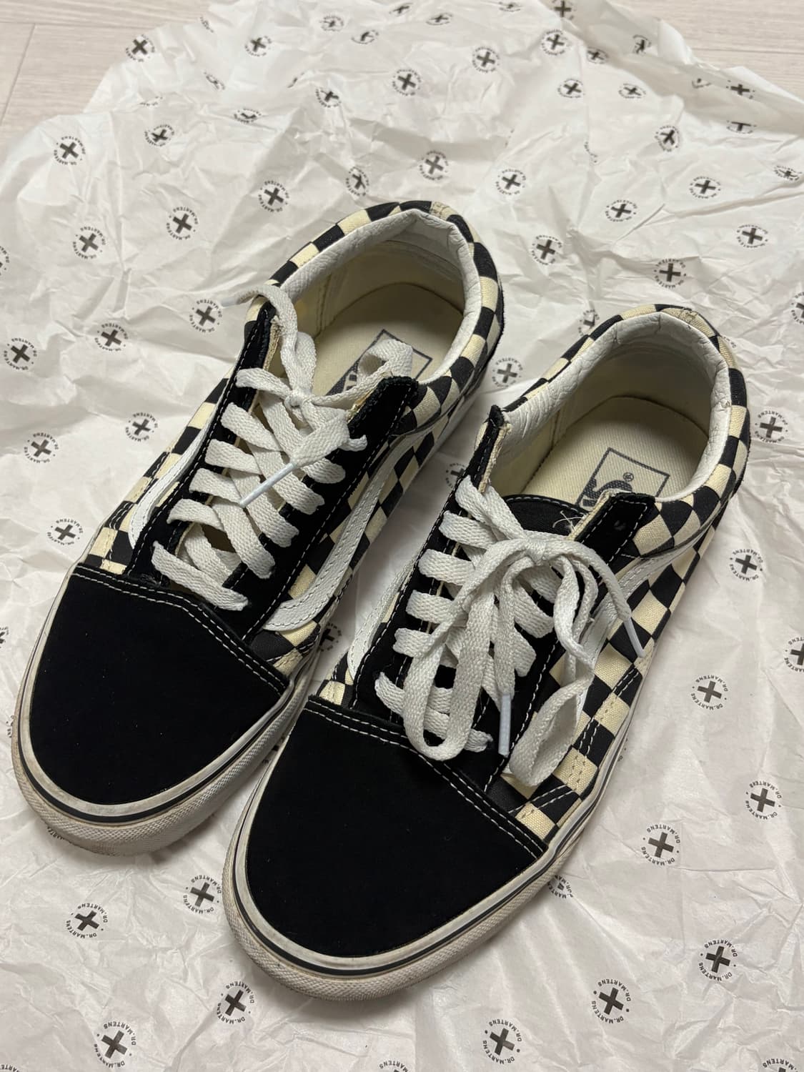 반스 올드스쿨 체커보드 상품이미지1