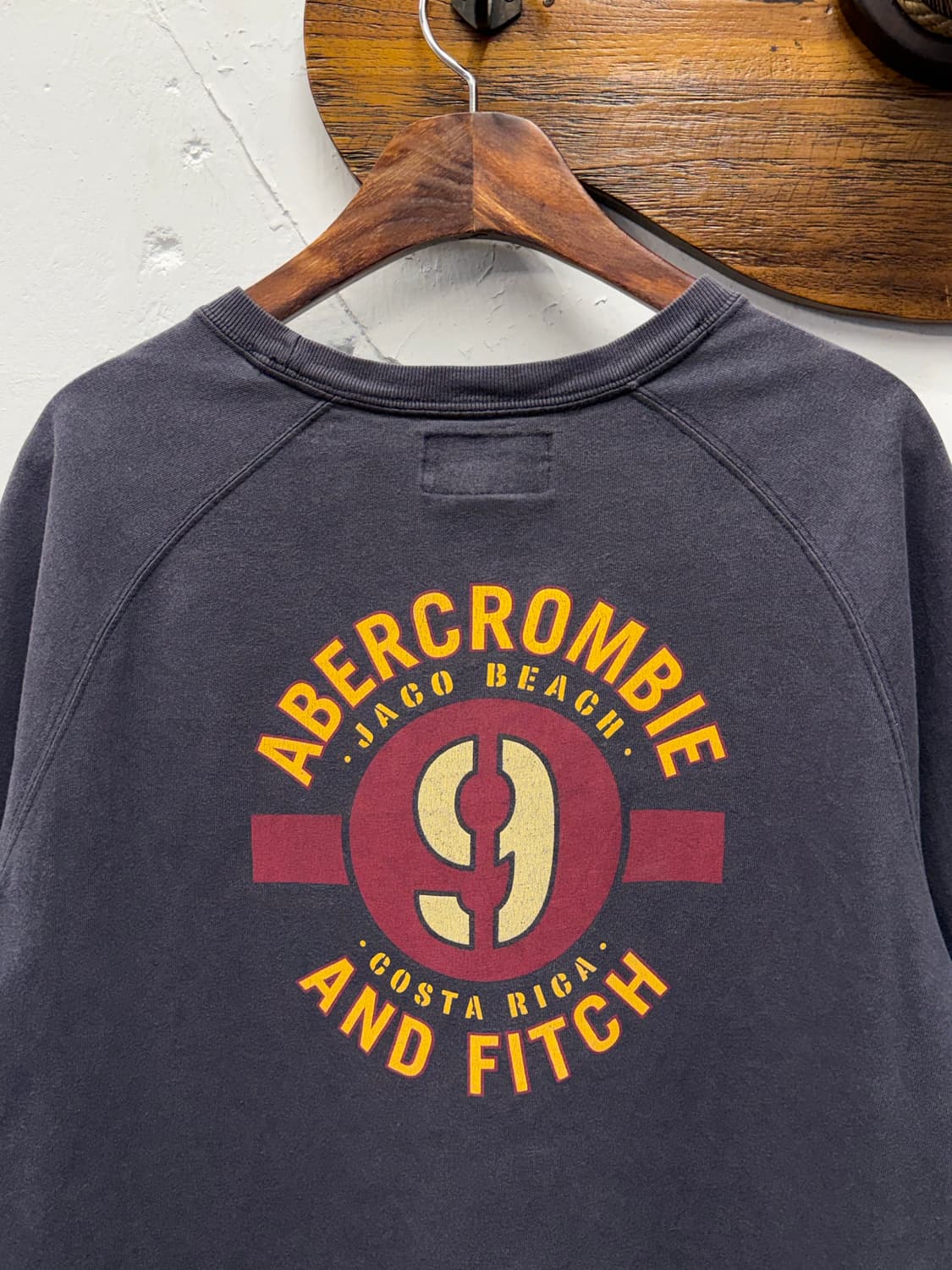 USA Abercrombie & Fitch Raglan T-shirt 상품이미지7