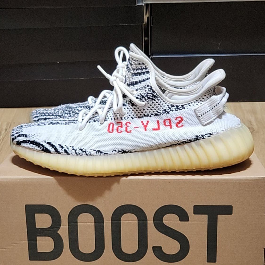 아디다스 290 이지부스트 지브라 350 상품이미지1