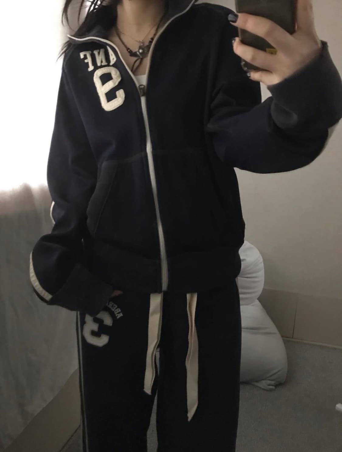 아베크롬비 네이비 후드집업 상품이미지2