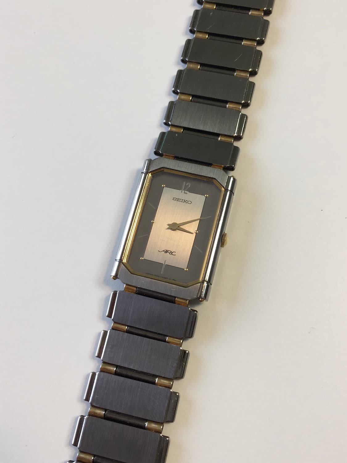 80s seiko arc quartz tank 상품이미지7