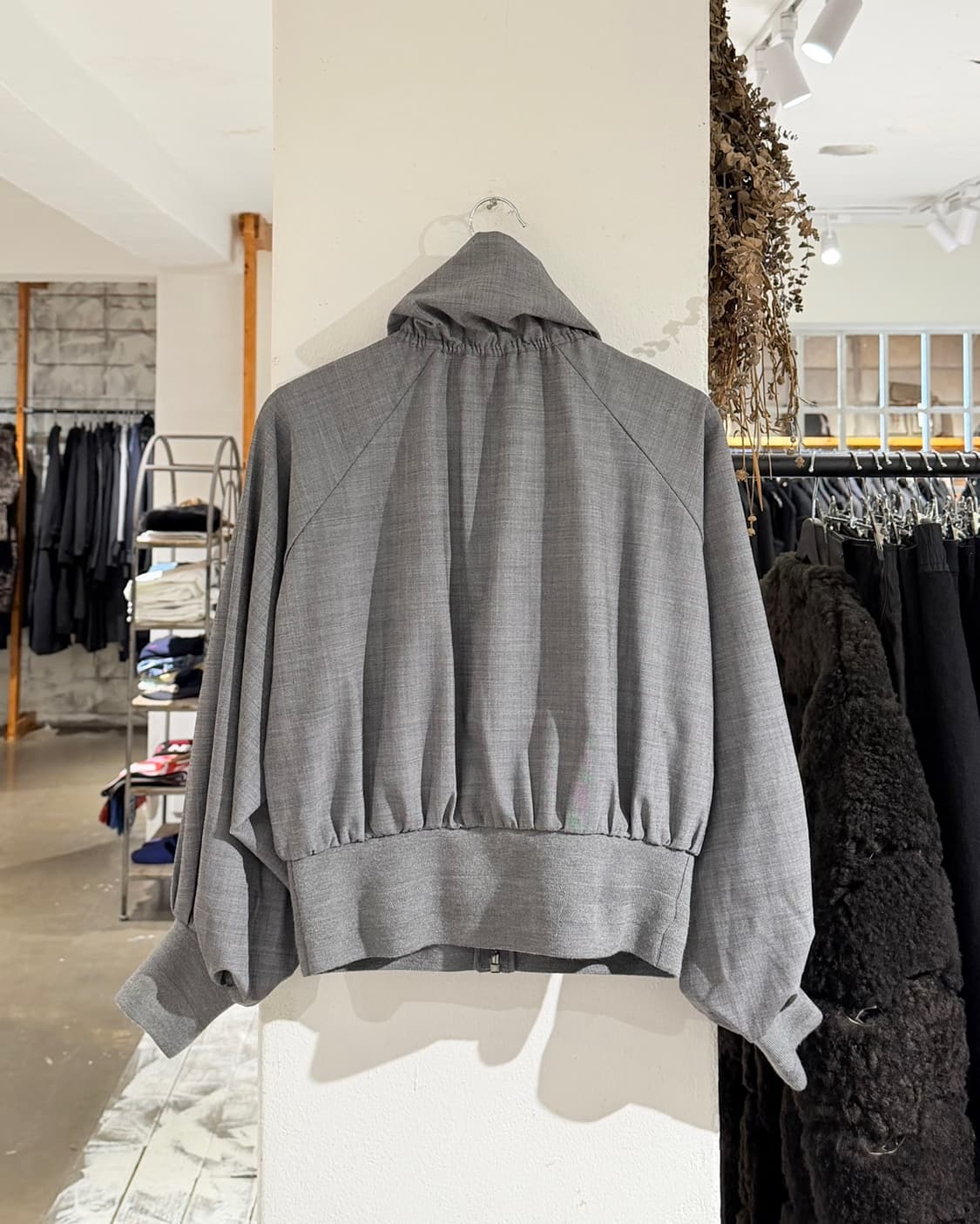 비비안웨스트우드 그레이 드레이프 집업 자켓 상품이미지7