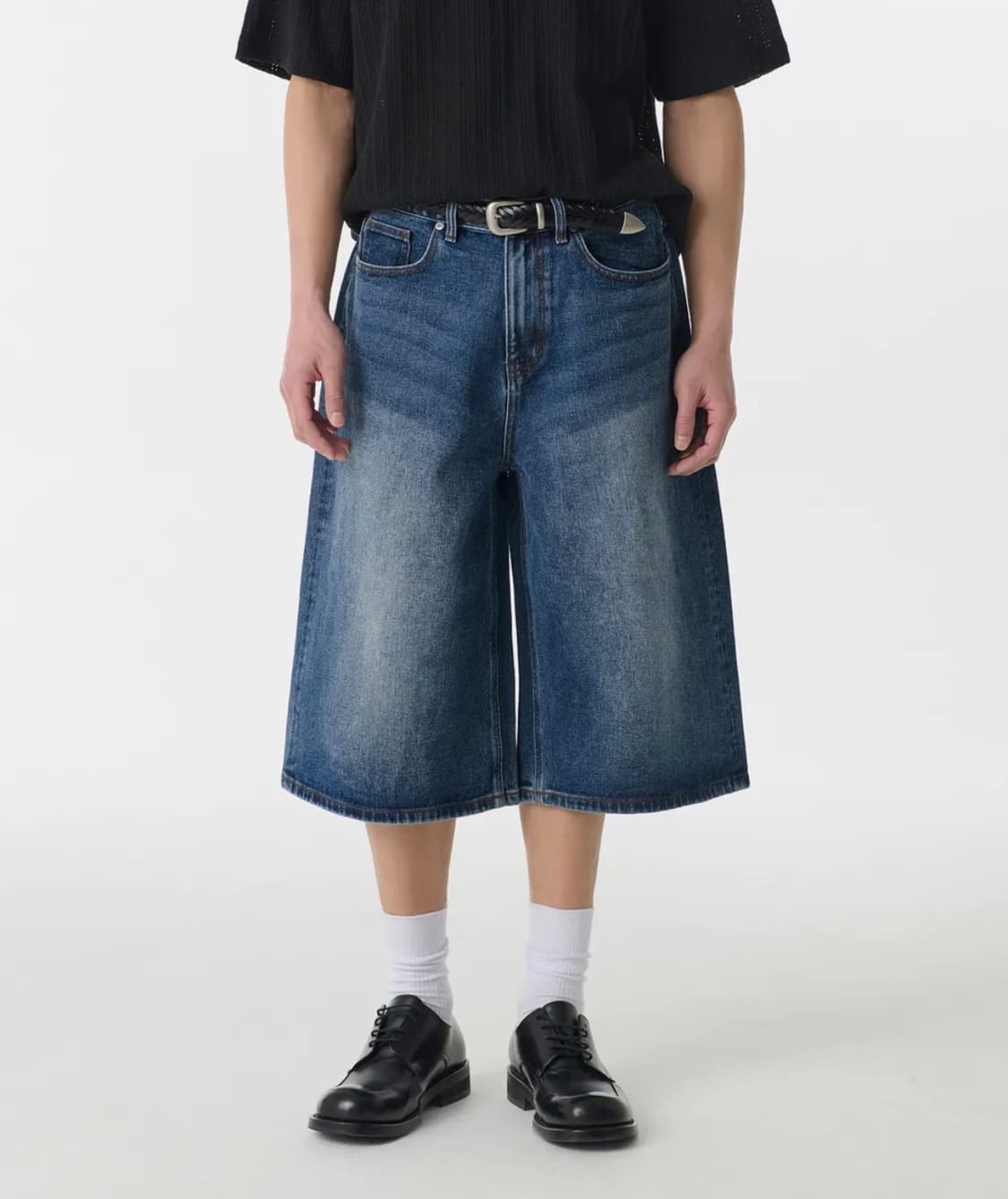 무신사 빅 브러쉬드 버뮤다 팬츠 상품이미지3