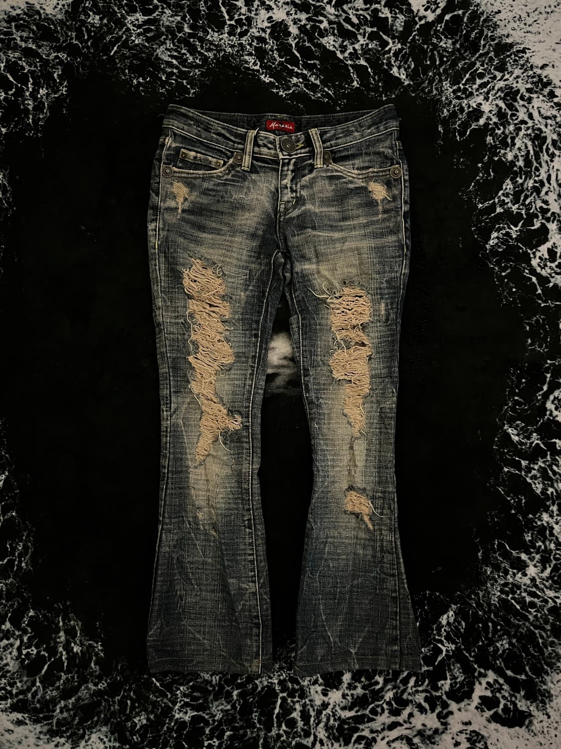 y2k코디세트(데미지워싱부츠컷) 상품이미지2