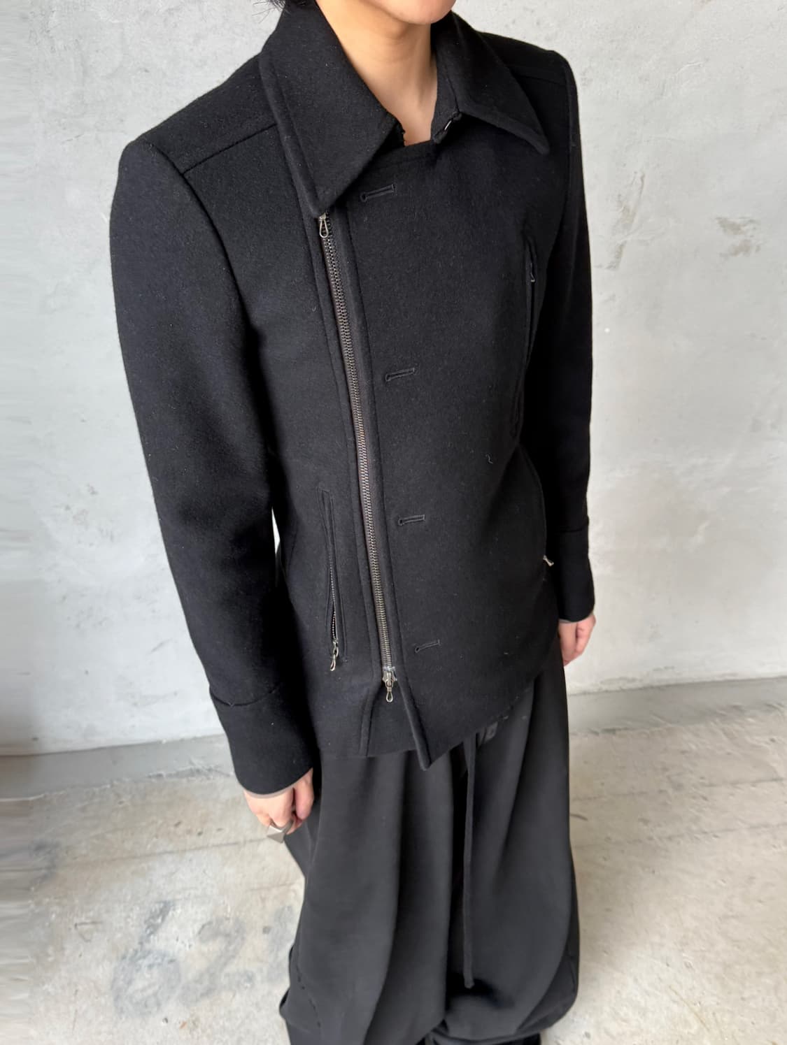 Kazuyuki Kymagai Attachment 울 자켓 상품이미지3