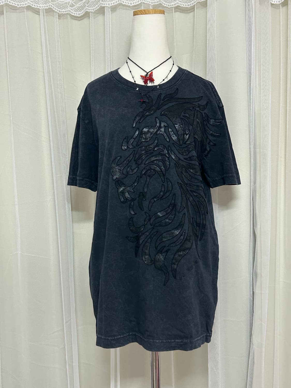 Bukaroo 버카루 락시크 워시드 프린팅 반팔 상품이미지1