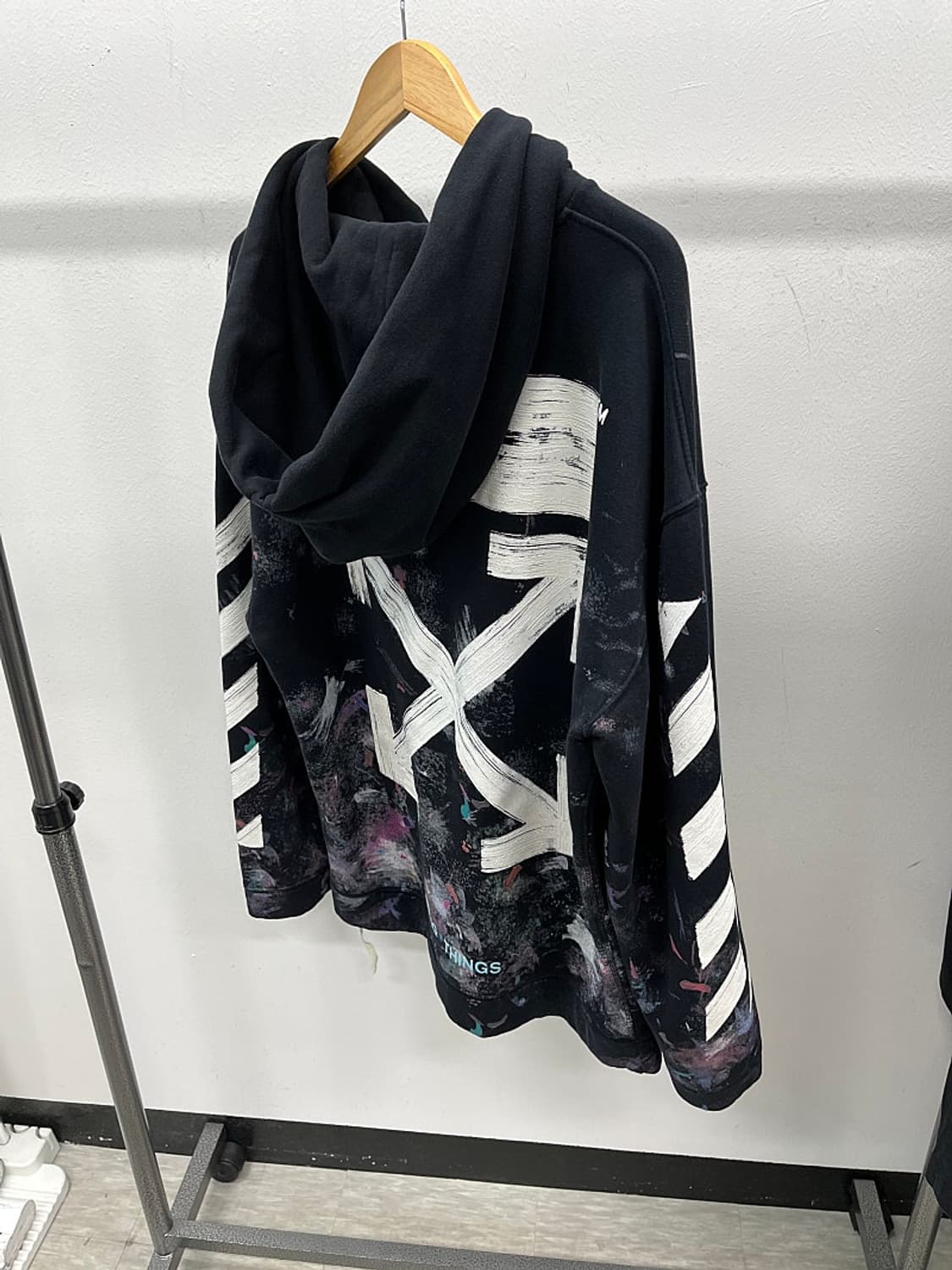 105) 오프화이트 갤럭시 후드티  상품이미지8