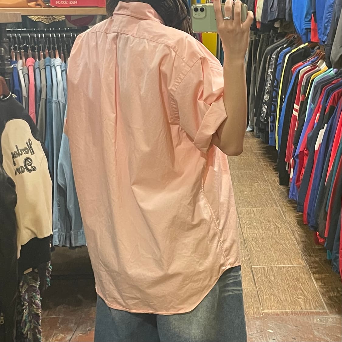 [HI] 폴로 반팔셔츠 핑크 상품이미지5