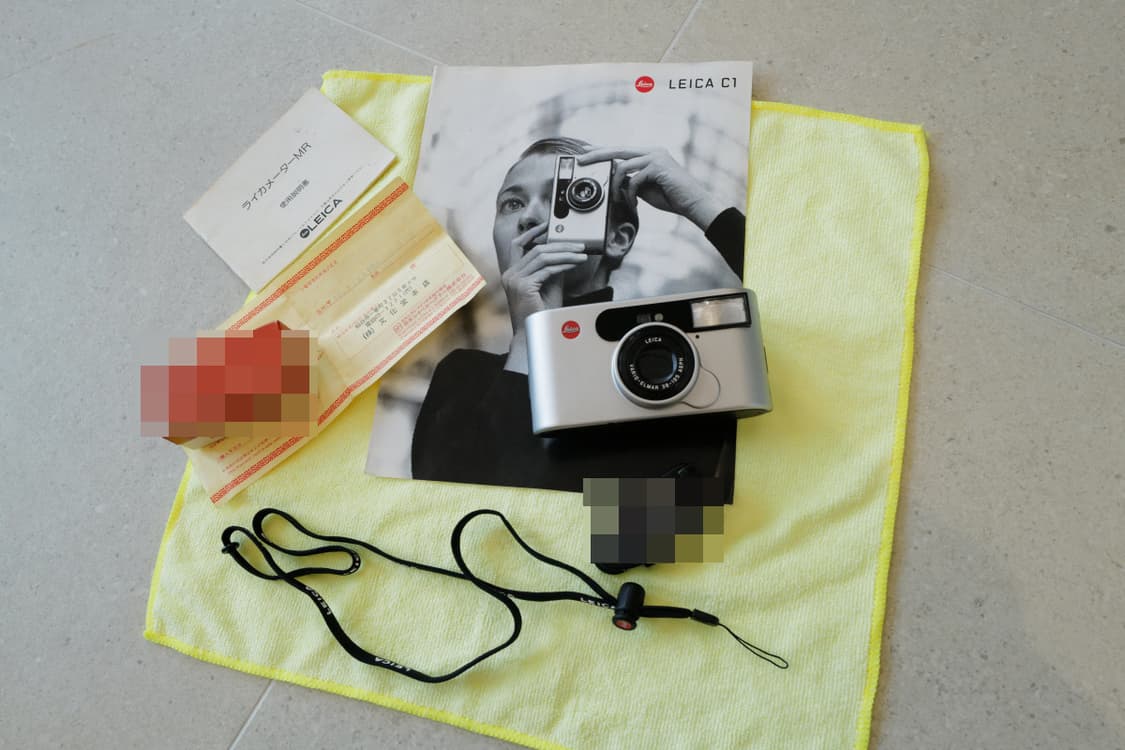 (신품급) Leica 라이카 C1 똑딱이 필름카메라 소장품 판매 상품이미지1