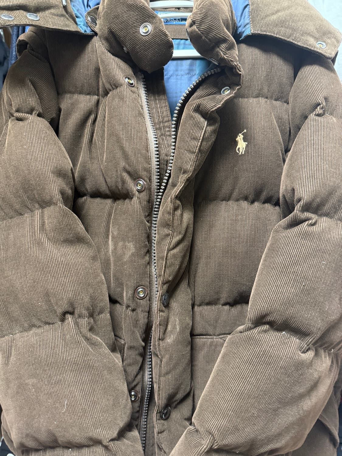 폴로 랄프로렌 코듀로이 패딩 상품이미지1