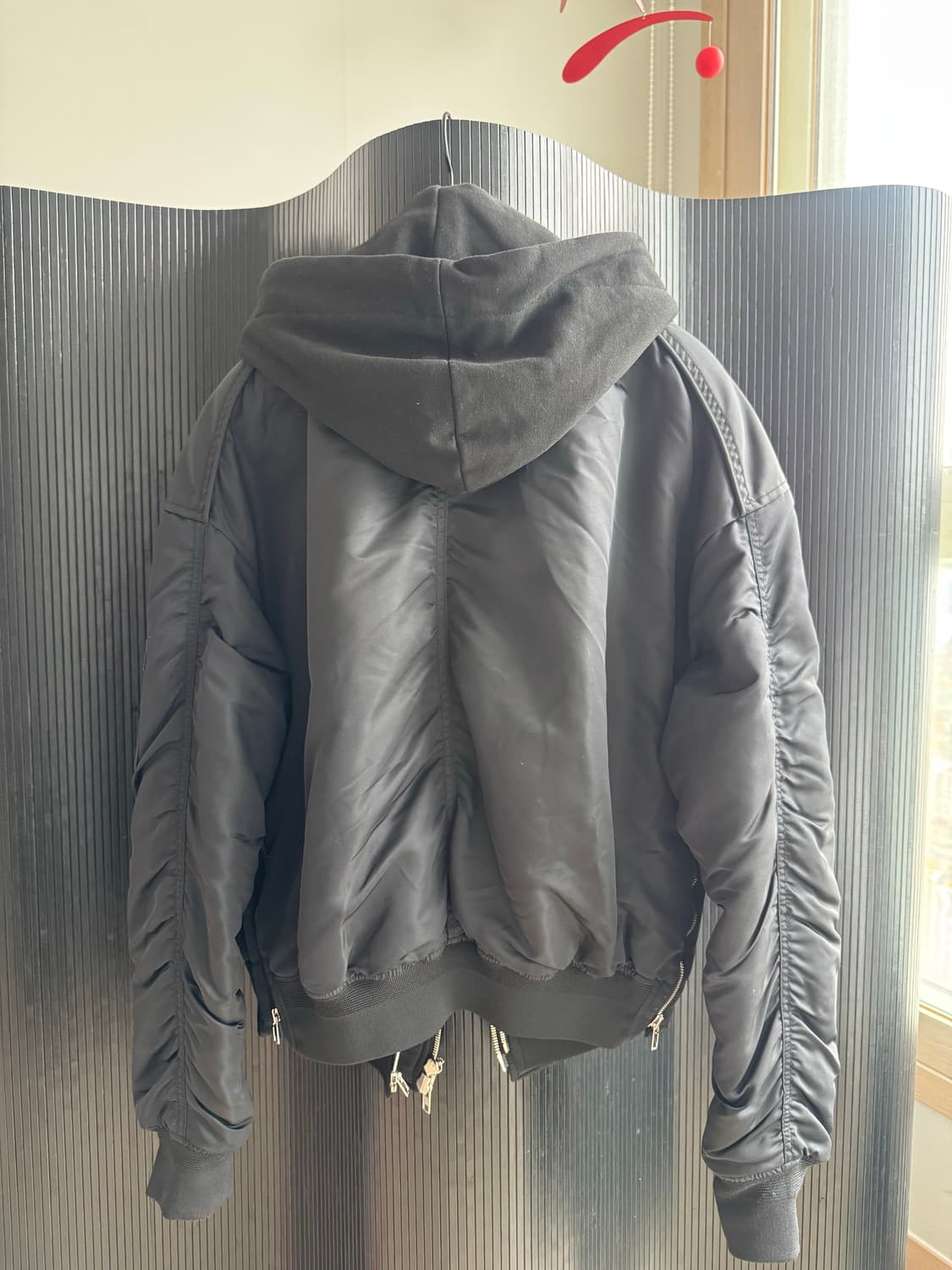 준지 마원 탈착후드 마원 MA-1 점퍼 44사이즈 상품이미지5