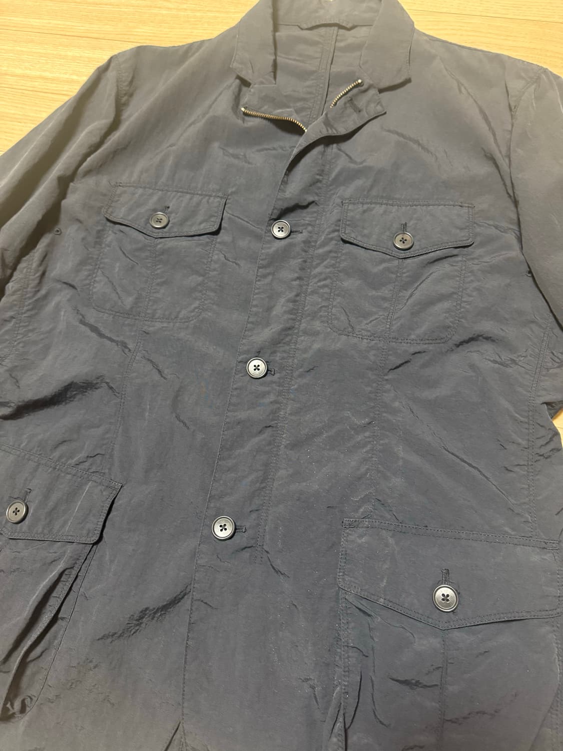 XL) 45,000원 올드 유니클로 빈티지 나일론 자켓 구제 상품이미지5