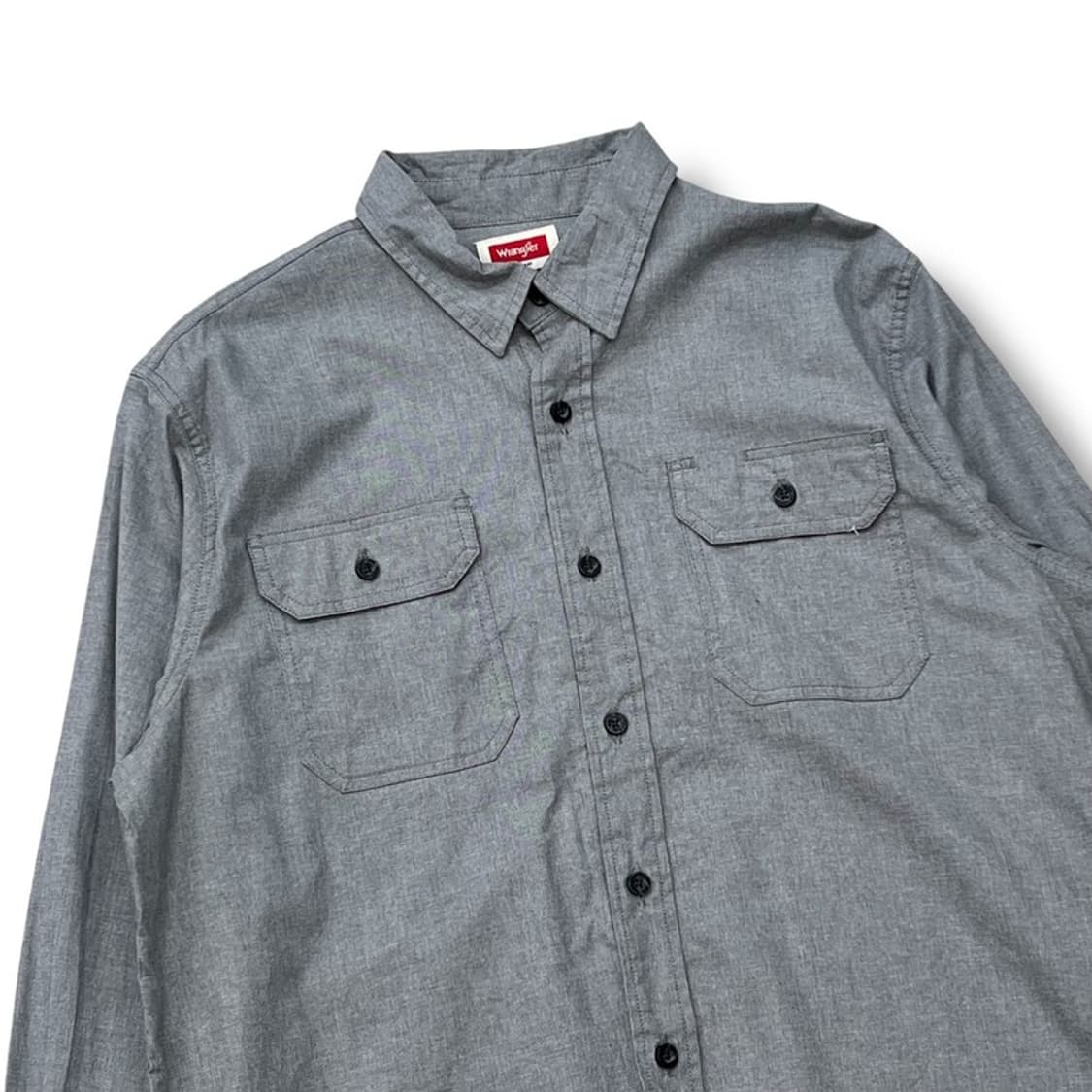 랭글러 투포켓 워크셔츠 r2168 상품이미지3