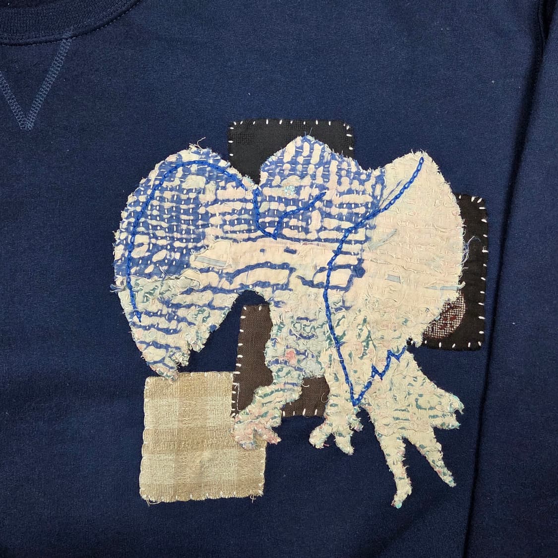 S.O/ 아플리케, 패치워크 커스텀 맨투맨 상품이미지7