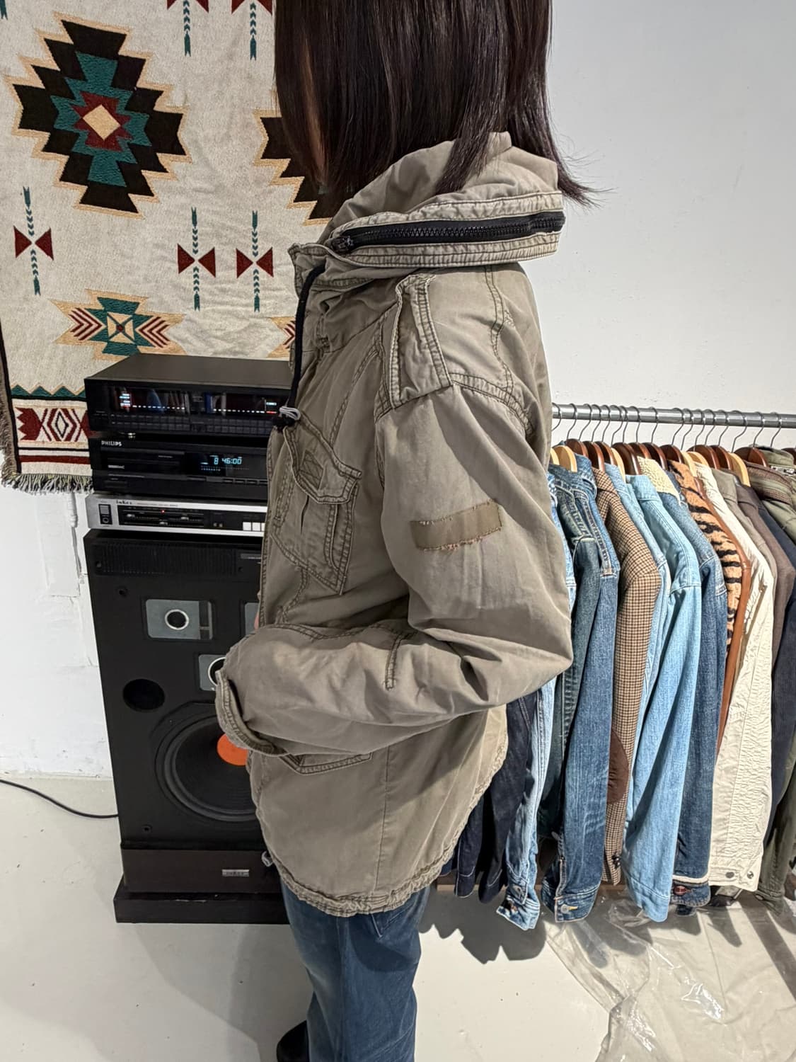 DOHC 멀티 포켓 후드 야상 상품이미지3