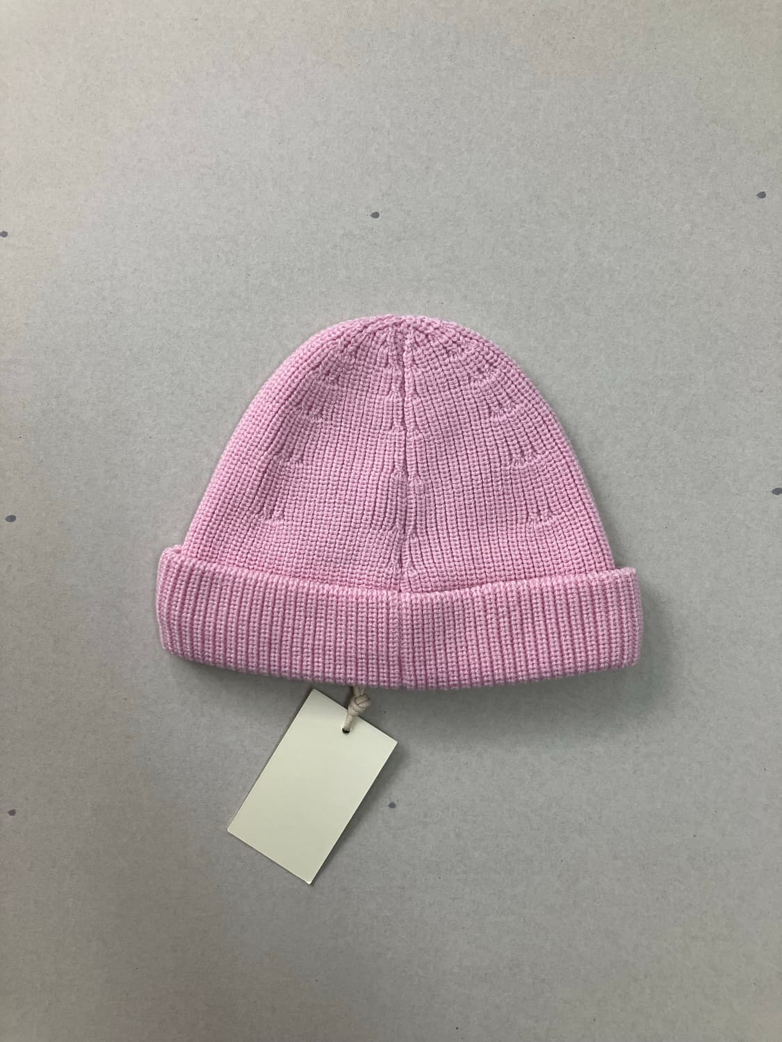 베트멍 로고 자수 비니 핑크 M사이즈 상품이미지2