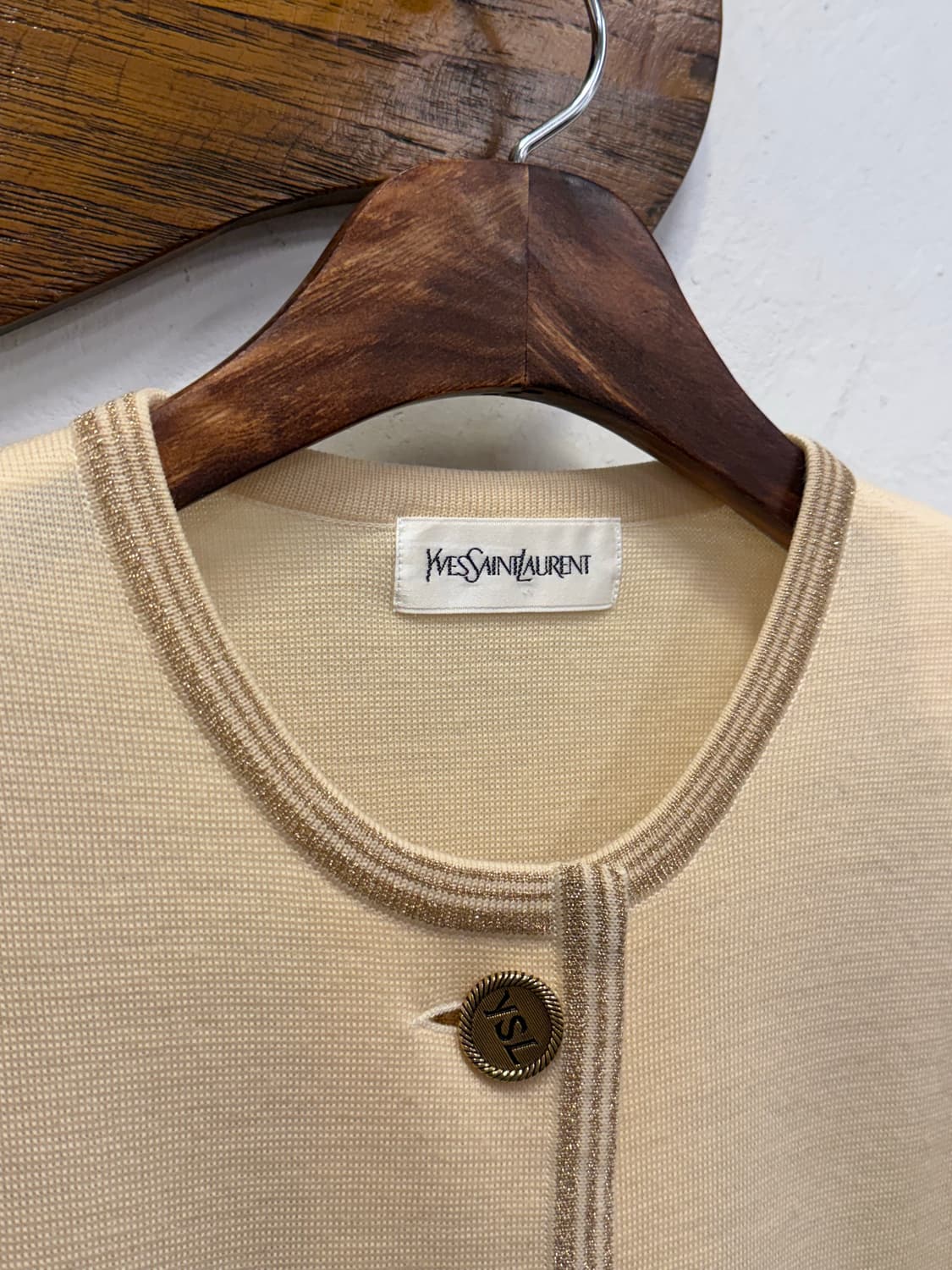 55) Yves Saint Laurent Wool Cardigan 상품이미지4