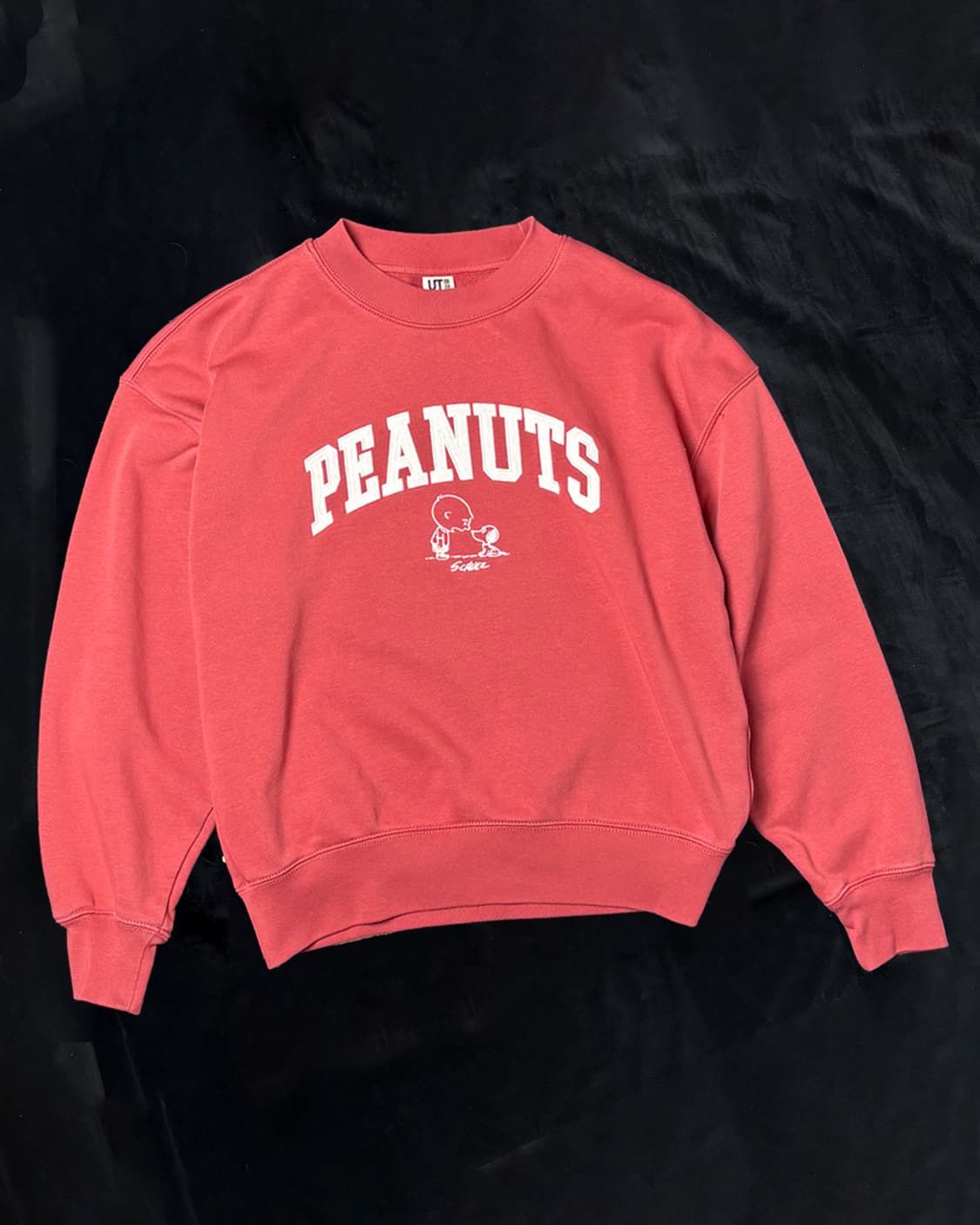 일본빈티지 유니클로 X 피너츠 콜라보 맨투맨 상품이미지1