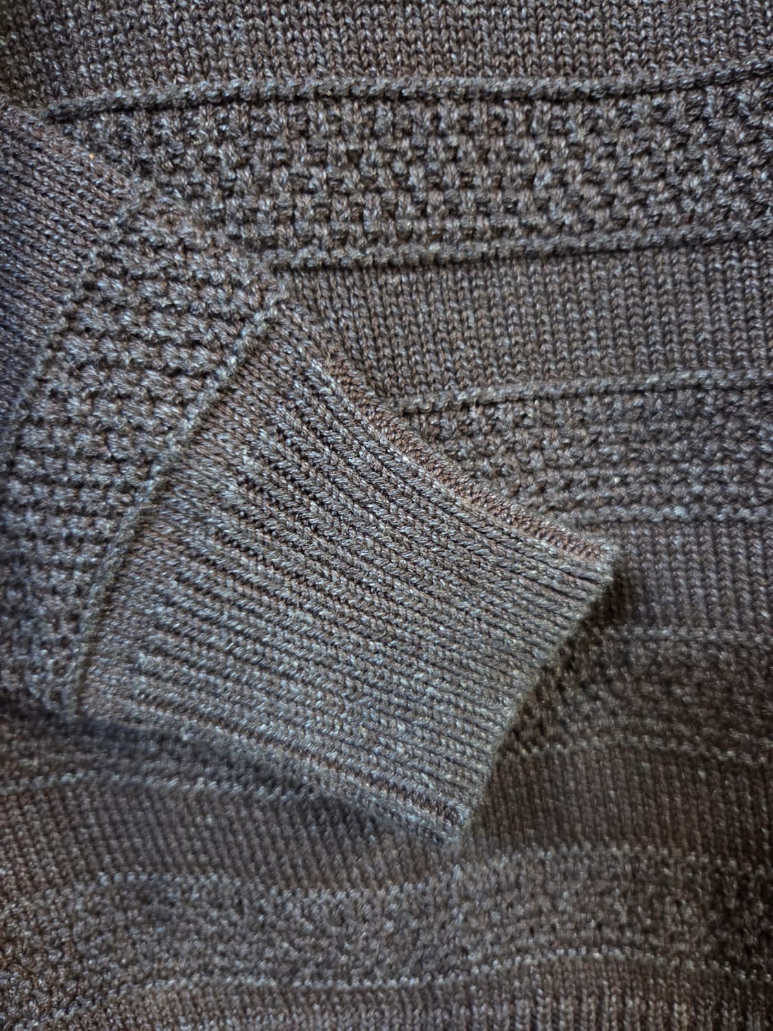 G-STAR네이비 버튼 디테일 니트 스웨터(XS) 상품이미지4