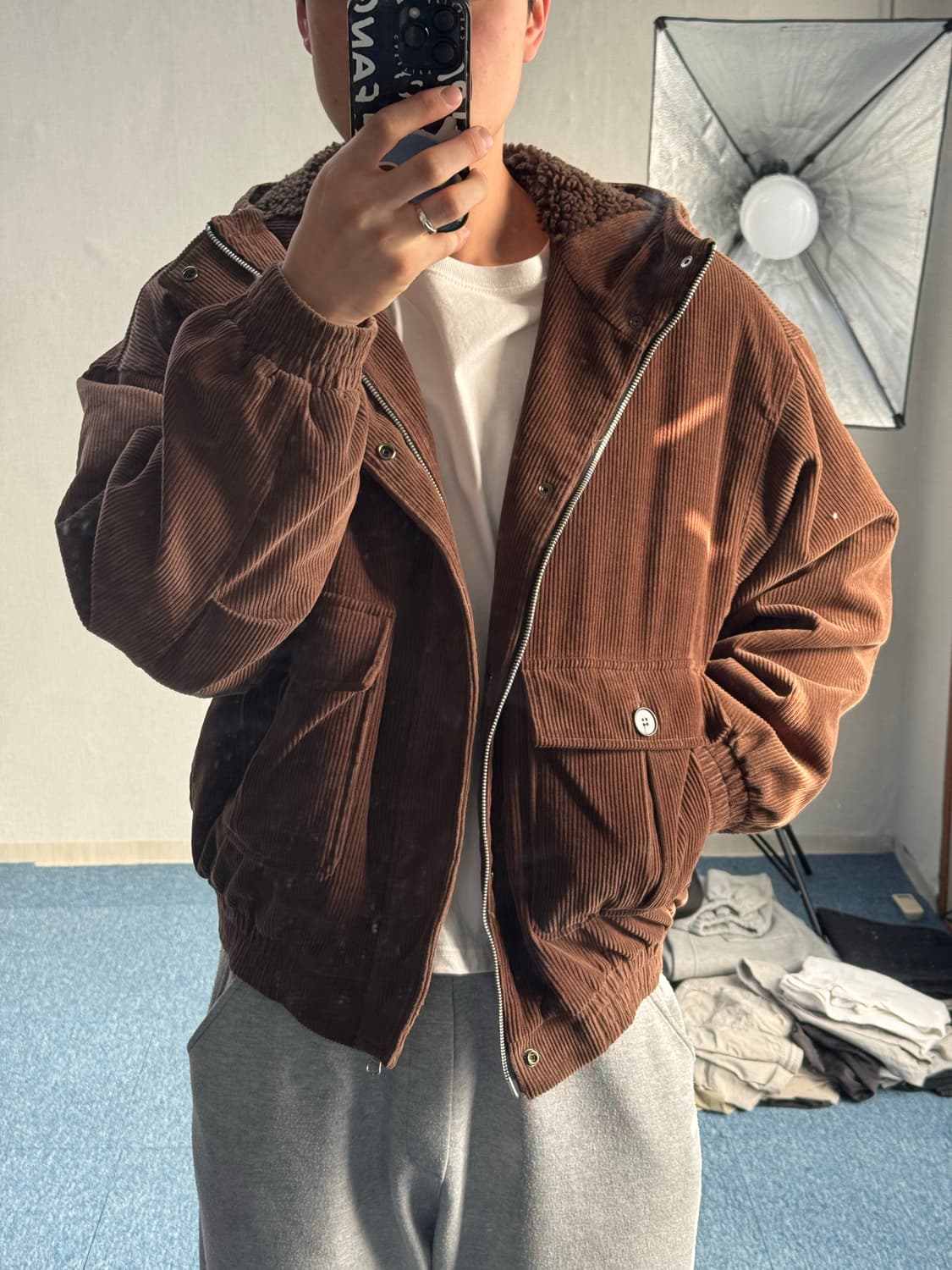 어반스터프 코듀로이 후드점퍼 상품이미지7