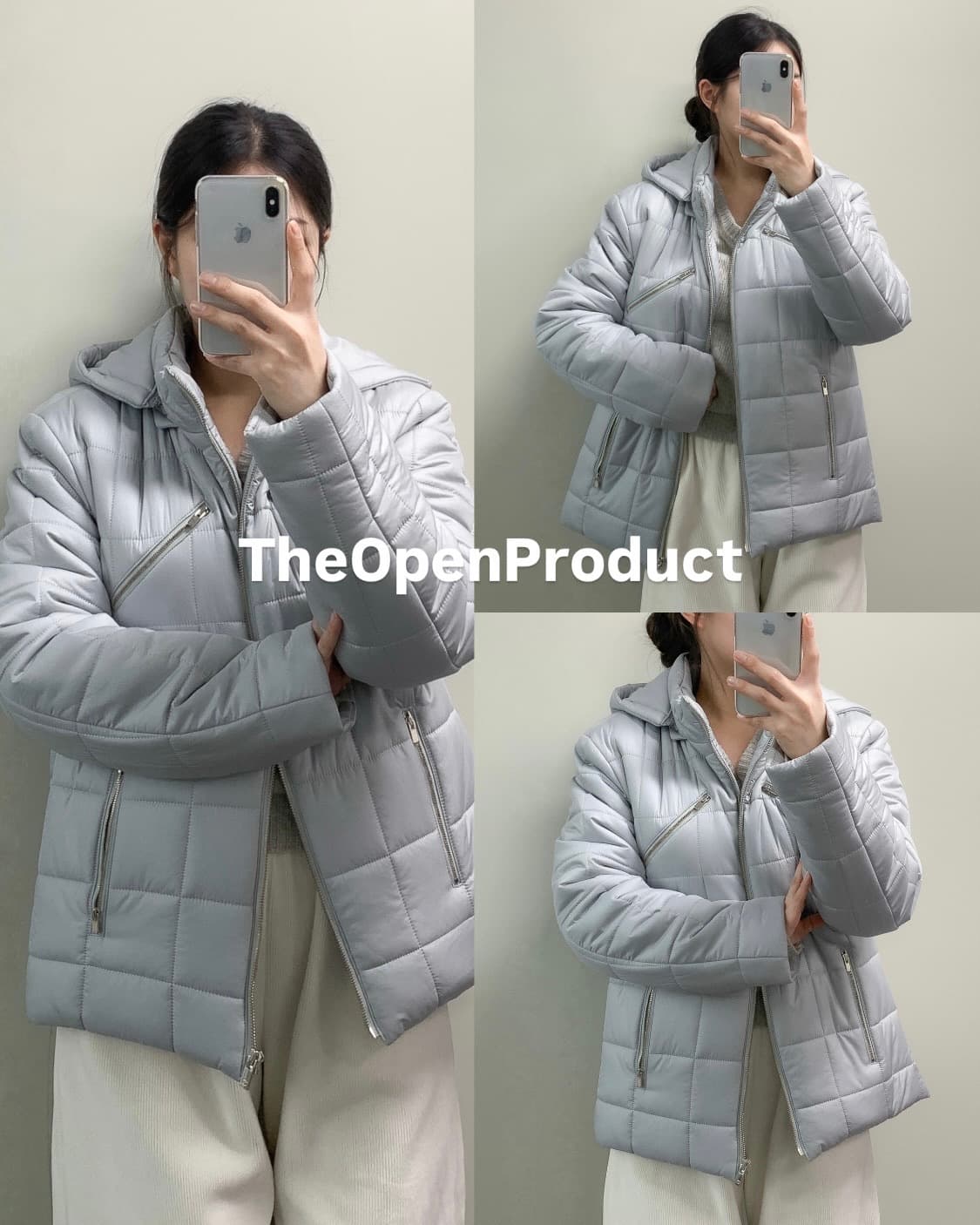 더 오픈 프로덕트 퀼티드 자켓 상품이미지1