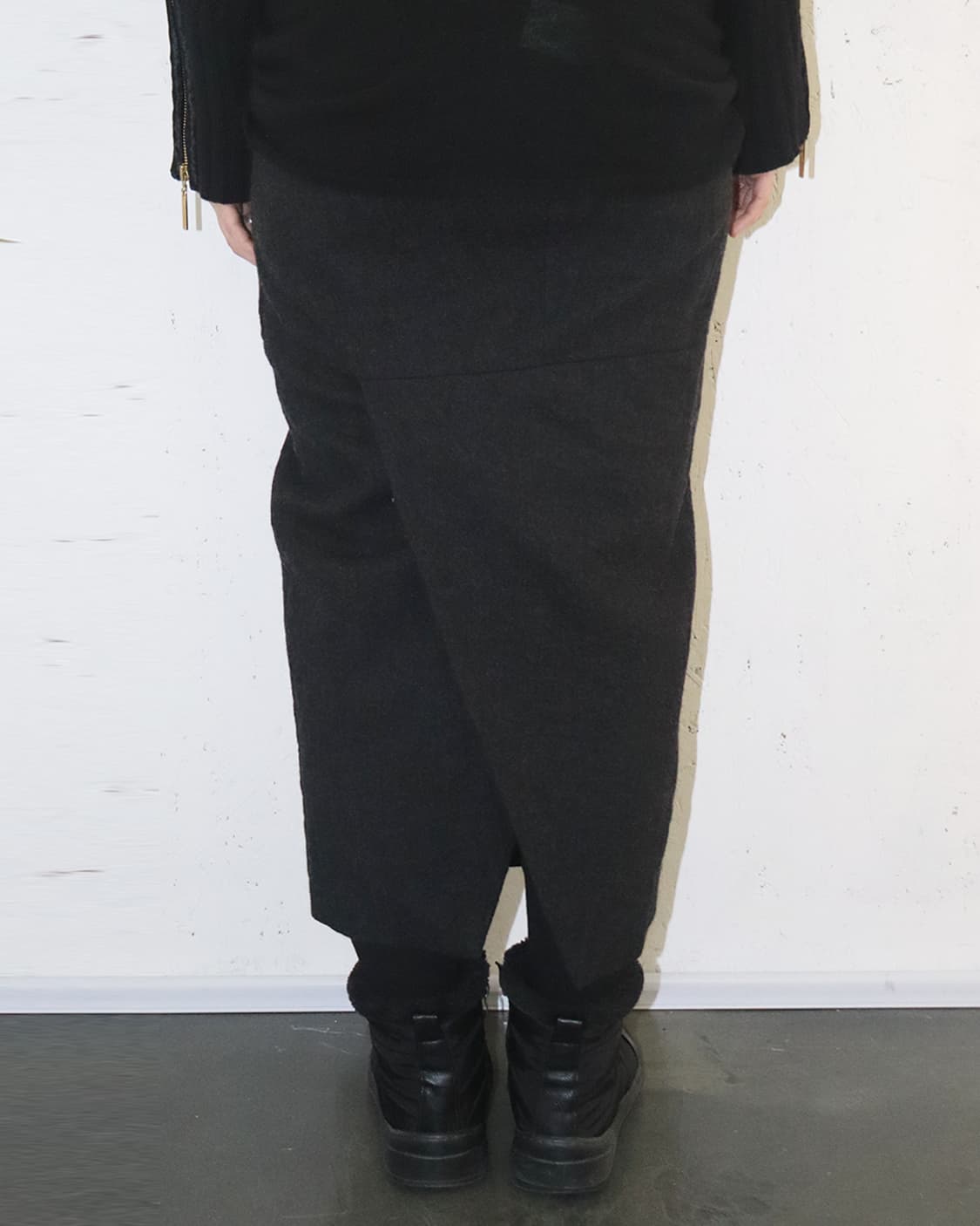 릭 오웬스 12AW “MOUNTAIN” 울 펜슬 스커트 상품이미지2